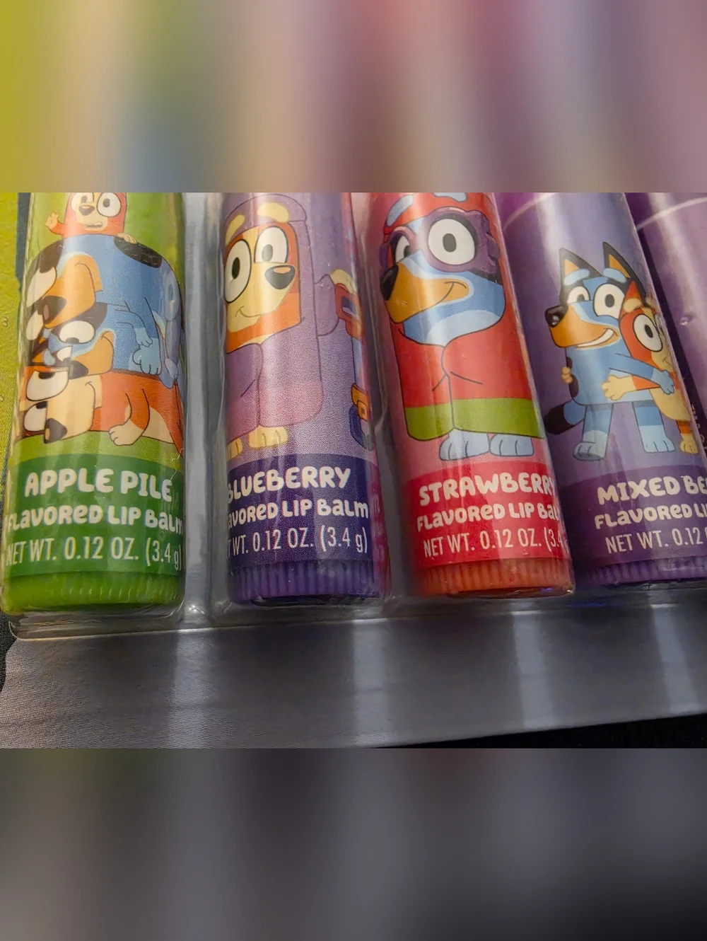 BLUEY - Kids Lip Balm 8-Pack — Assorted Colors & Flavors